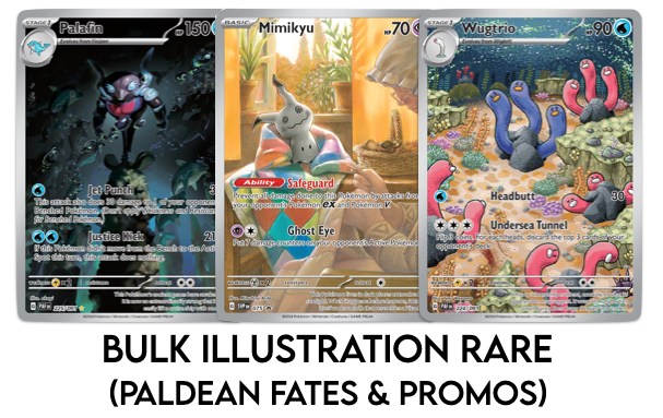 Bulk English Illustration Rare - Paldean Fates & Promos